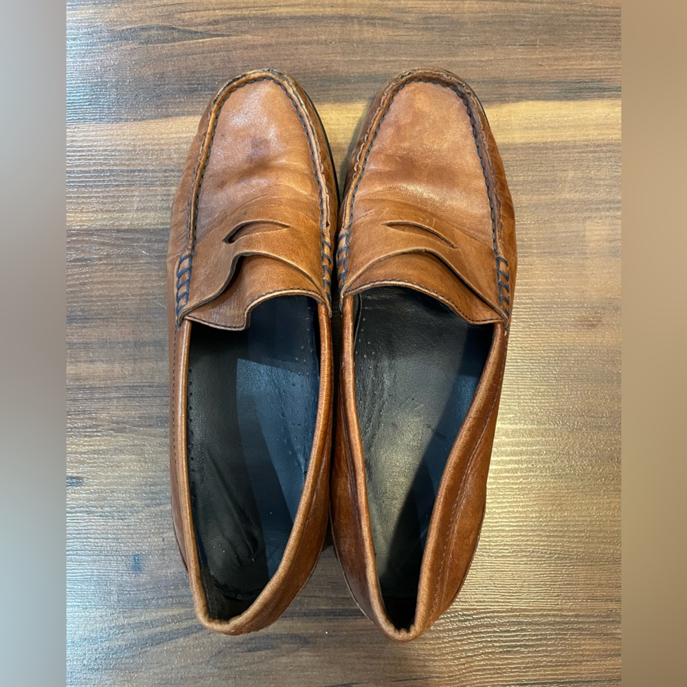Brown Leather Loafers